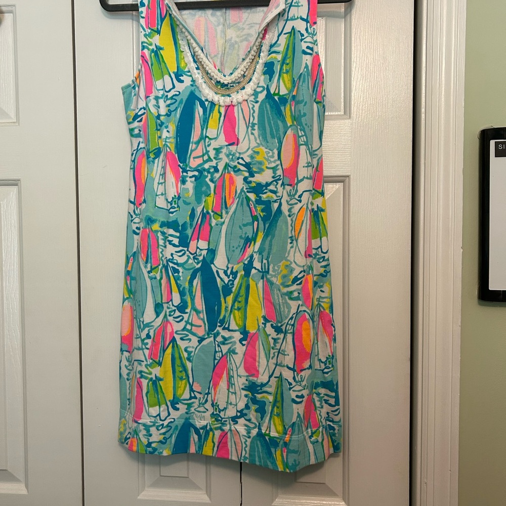 Lilly Pulitzer Sail Boat Print Dress